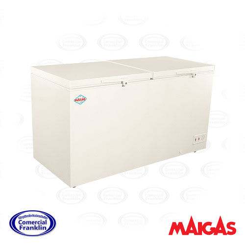 Congeladora 522 Lts Tapa Dura Horizontal Dual Maigas Comercial Franklin