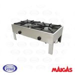 Anafe 2 Platos Bajo 43x43cms. Maigas