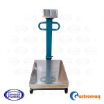 Balanza Digital 600 kg. Con Ruedas Visor Aéreo Gastromaq