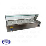 Baño María con Vidrio 3 Depósitos