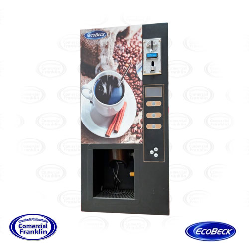 Cafetera Automática 3 Sabores Con Monedas Comercial Franklin