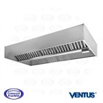 Campana Central Acero Inoxidable 2 mts. Ventus