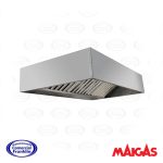 Campana Mural Acero Inoxidable 120x100 Maigas