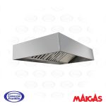 Campana Mural Acero Inoxidable 250x100 Maigas