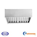 Campana Mural Acero Inoxidable 1 mt. + Filtros Gastromaq - Imagen 2