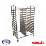 Carro Bandejero Panadería 56 Bandejas Maigas