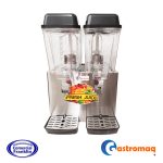 Dispensador De Jugo 2 Frascos 16 Lts. Gastromaq