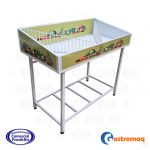 Exhibidor de Verduras Metálico 116x63 cm. Gastromaq