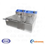 Freidora Eléctrica 1 Depósito 2 Canastos Gastromaq