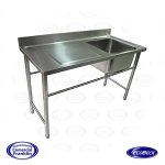 Lavafondo 1 Depósito Secador Izquierdo 120x60x90 cms. Ecobeck