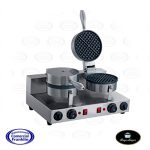 Maquina de Waflera 2 platos Circulares Mage Hogar