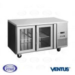 Mesón Refrigerado 2 Puertas Vidrio Frío Forzado Ventus