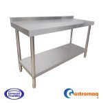 Mesón de Trabajo Muro 180×60 cms. Gastromaq