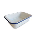 Asadera Enlozada 33x14 cms.