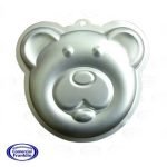 Molde Queque Osito Aluminio