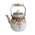 Tetera Loza Mango Enlozado 4,2 Lts