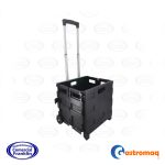 Carro De Compras Plegable Plástico Gastromaq