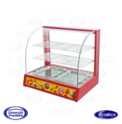 Vitrina Templada 66 cms. Roja Negra Ecobeck