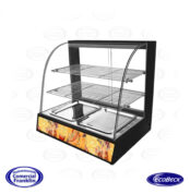 Vitrina Templada 66 cms. Roja Negra Ecobeck