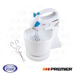 Batidora Con Bowl 2 Lts. Acero Inoxidable Premier