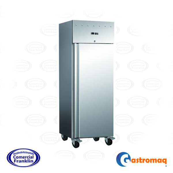 Congelador Industrial 1 Puerta Acero 685 lts. Frío Forzado Gastromaq