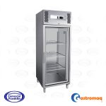 Refrigerador Industrial 1 Puerta Vidrio 685 Lts. Frío Forzado Gastromaq