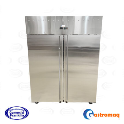 Refrigerador Industrial 2 Puertas Acero 1476 lts. Frío Forzado Gastromaq