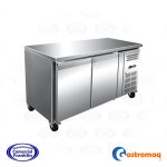 Mesón Refrigerado 314 lts. 1360x700x860mm. Frío Forzado Gastromaq