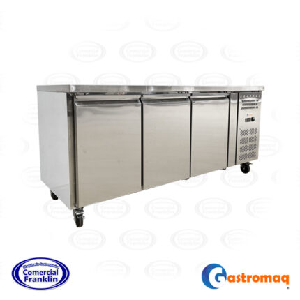 Mesón Refrigerado 465 lts. 179,5x70x86mm. Frío Forzado Gastromaq