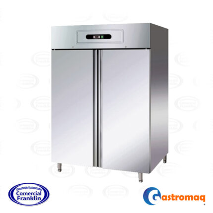 Refrigerador Industrial 2 Puertas Acero 1476 lts. Frío Forzado Gastromaq