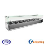 Salsera Sobremesa 1.8 mts. 8 Depositos GN 1/3 Gastromaq