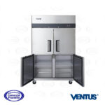 Congelador Industrial 2 Cuerpos 4 Puertas 900 lts. Acero Ventus