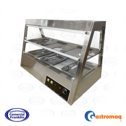 Vitrina Templada De Calor Pass Trough 1100x655 mm. Gastromaq