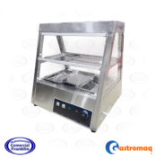 Vitrina Templada De Calor Pass Trough 700x655 mm. Gastromaq