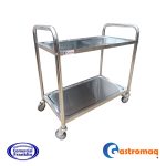 Carro transportador 2 niveles 82x47 cm. Gastromaq