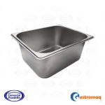 Depósito Acero GN 1/2x15, 26.5x32.5x15 cm. Gastromaq