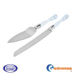 Set espátula y cuchillo para torta Gastromaq