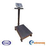 Balanza Digital 500 kg. Acero y Visor Aéreo Gastromaq