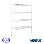 Estante Recubierto 1220x350x1800 mm. Ventus