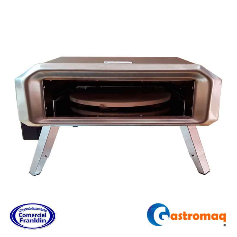 Horno-De-Pizza-a-Gas-16-Función-Giratoria-Automática-Gastromaq Horno De Pizza a Gas 16" Función Giratoria Automática Gastromaq - Imagen 1