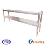 Plateo 2 nivel 150x29x75 cm. Gastromaq