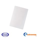 Tabla De Picar 45x30x2 cm. Blanca Gastromaq