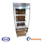 Vitrina Mural De Lácteos 494x677x1455 mm. 180 lts. Gastromaq - Imagen 2