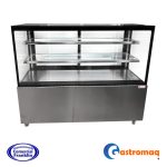 Vitrina Pastelera 3 Niveles 1.5 mts. Cuadrada Gastromaq - Imagen 2