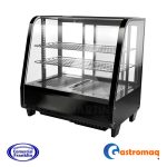 Vitrina Pastelera Curva Sobremesa 100 Lts. Gastromaq