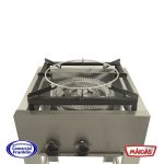 Cocina Anafe Industrial 1 Plato Doble Quemador Maigas - Imagen 2