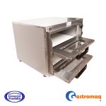 Horno Pizza Eléctrico Dos Cámaras 590x570x440 mm. Gastromaq - Imagen 2