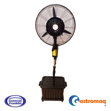 Ventilador Humidificador Nebulizador 26&#8243; Pedestal Ajustable Gastromaq