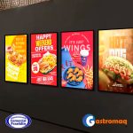 Caja De Luz Para Publicidad 40x60 cm. Gastromaq - Imagen 3