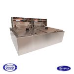 Freidora Eléctrica 2 Depósitos Ecobeck